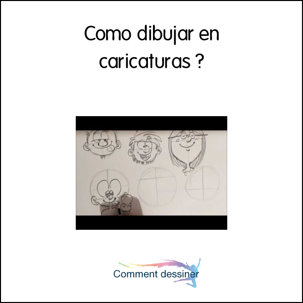 Como dibujar en caricaturas